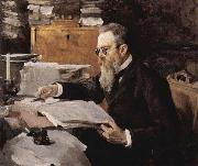 Portrait of Nikolai Rimsky Korsakov 1898